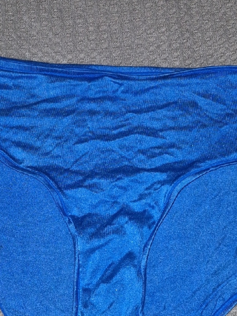 Vintage (2011) Victoria's Secret Blue Hiphugger Bikini Briefs Size Large